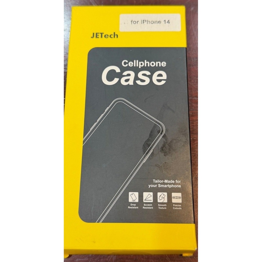 JETech iPhone 14 Case Pink Slim Protective Shockproof Drop Resistant Cover